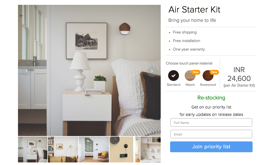 air smart home automation kit