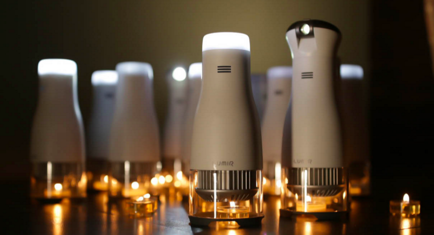 candle powered LED lamp