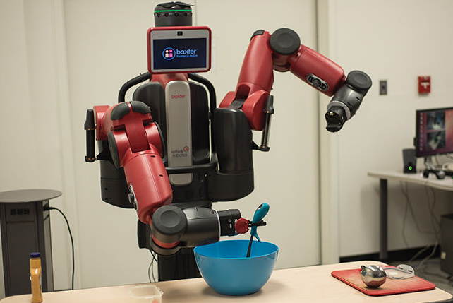 baxter robot imitating humans