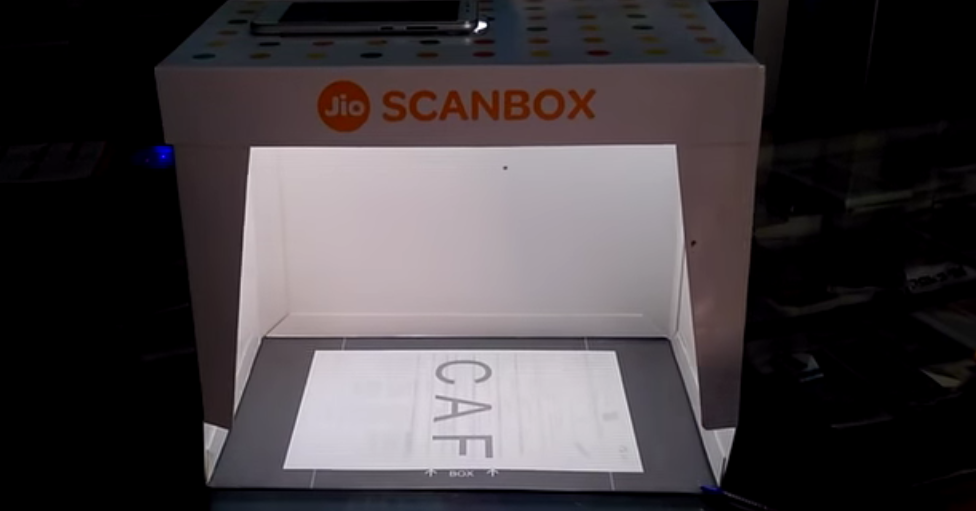 Reliance jio scanbox