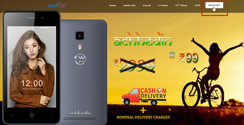 Namotel smartphone for rs 99