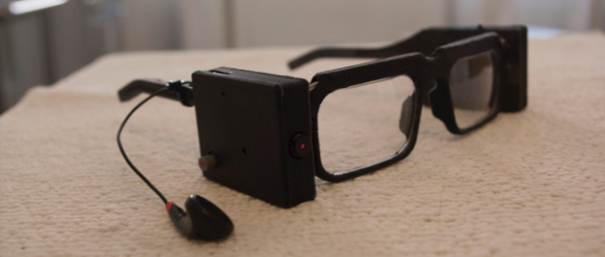 Parsee innovative 3D printed glasses for blind people