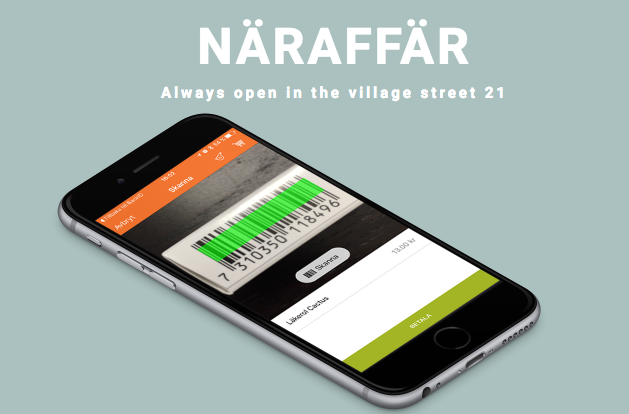 Naraffar Bay Unstaffed Store in Sweden